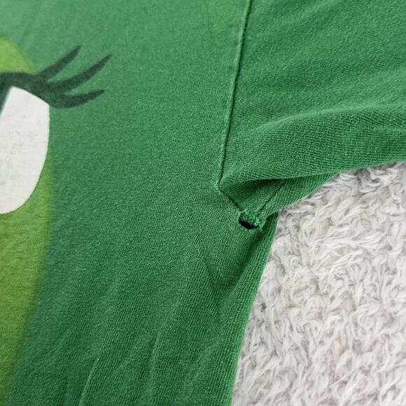 Vintage M&Ms Green Candy Shirt Mens XL 2009 Graphic Tee Funny Character Top - Picture 4 of 8